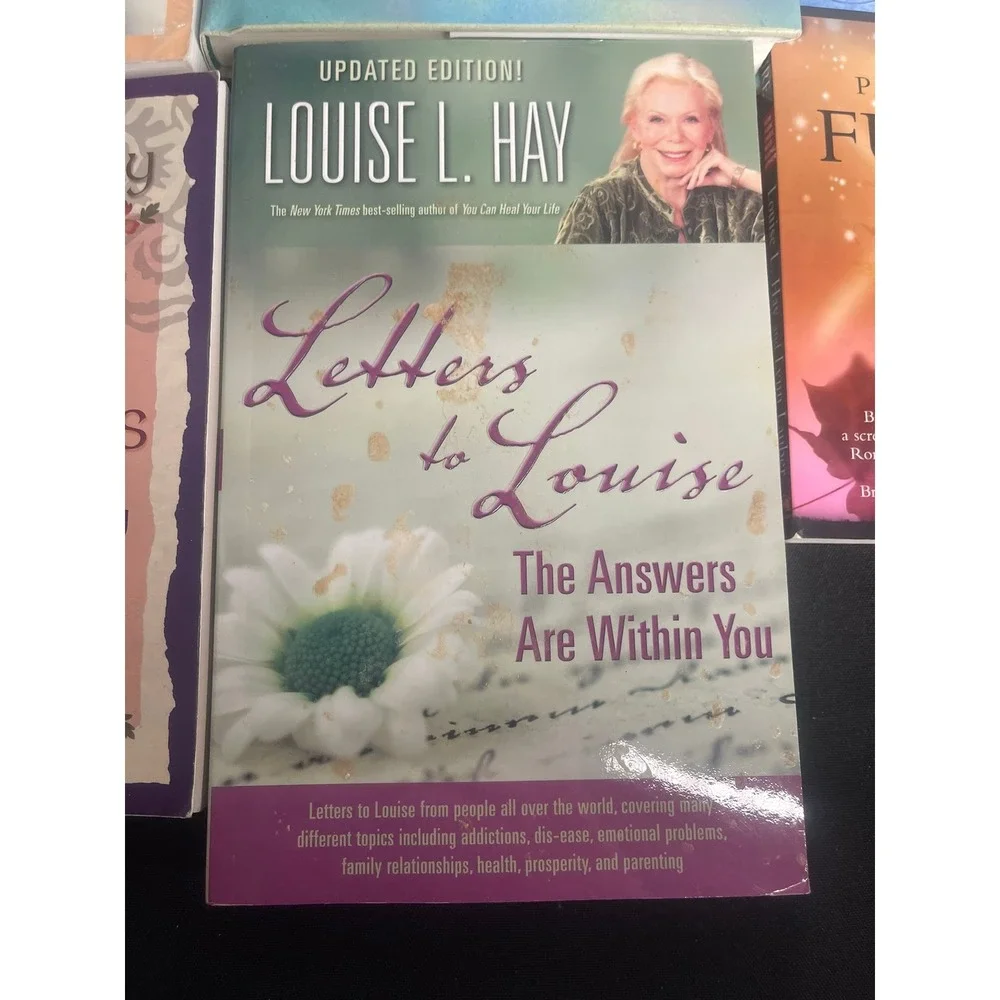 Louise Hay Self Help Books Lot of 5‎ Heal Your Body Thoughts Future